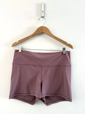 Pantalones cortos Old Navy Active para mujer color rosa rubor/púrpura Powersoft tiro alto talla XL Foto 1 de 3