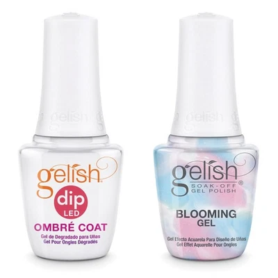 Gelish Effortless Nail Art Duo - Ombré Coat & Blooming Gel - 2 x 15ml (1110566)