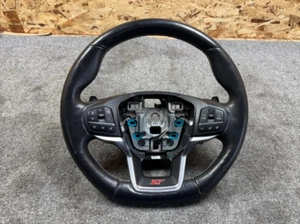 FORD EXPLORER ST 20 OEM HEATED STEERING WHEEL W/ CRUISE SWITCH SHIFT PADDLE 80K - Picture 1 of 15