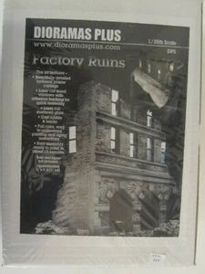 Dioramas Plus # DP5   Factory Ruins Kit   1:35 Scale  MIB - Picture 1 of 1