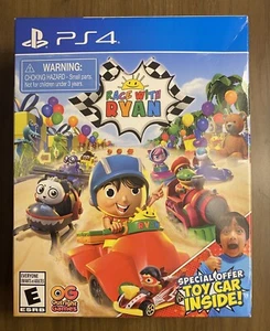 Race With Ryan, Special Edition W/ Toy Car, PlayStation 4 PS4, Ryan's World, New - Picture 1 of 2
