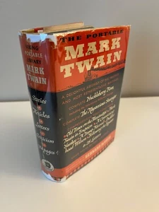 The Portable Mark Twain - Viking Library - 3rd Printing 1953 Hardcover DJ - Picture 1 of 15