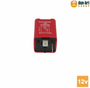 DBG 2 Pin LED Blinkrelais 12V 30W Einheit rot elektronische Anzeige Auto Van - Bild 1 von 4