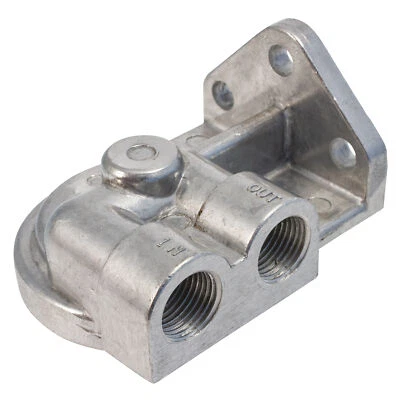 Mocal Motorsport Remote Oil Filter Head - Right Hand 1/2 Inch NPTF Ports - Image 1 of 4