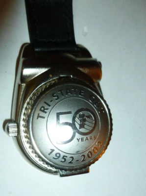 Tri State 50 Years G&T Keychain Watch Quartz Analog - Image 1 of 4