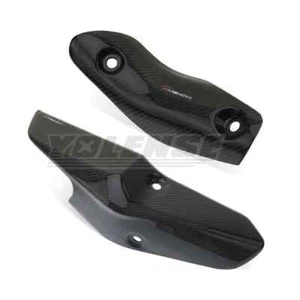 Cubierta protectora térmica de escape delantero trasero de fibra de carbono para Ninja ZX4R ZX4RR 2023 2024 - Imagen 1 de 14