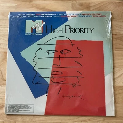 MTV High Priority 63961R LP Vinyl SEALED 1987 - Image 1 of 4