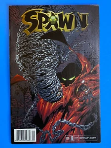 SPAWN #120 (IMAGE 2002) RARE NEWSSTAND VARIANT | MCFARLANE | VF- 7.5 - Picture 1 of 6