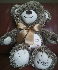Peluche de 18" FAO Toys For Tots NEGRO 2018 Bears That Care - Imagen 1 de 6