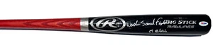 WANDER FRANCO SIGNED TAMPA BAY RAYS RAWLINGS BIG STICK BASEBALL BAT PSA/DNA 34” - Picture 1 of 5