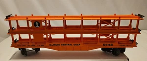 Lionel 6-9145 O-27 Illinois Central Gulf Auto Carrier 3 Tier - Picture 1 of 7