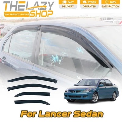 Weather shields Weathershields for Mitsubishi Lancer sedan 2003-2007 Sun Visors - image 1 of 4