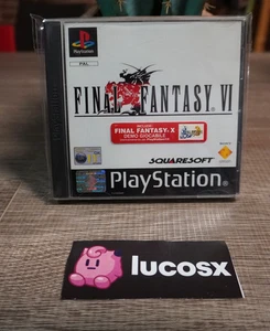 🇮🇹Final Fantasy VI con demo FFX PS1 - PAL - Foto 1 di 3
