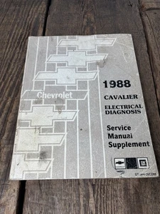 1988 Cavalier Electrical Service Manual Supplement ST-366-88EDM - Picture 1 of 4