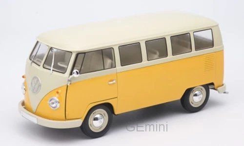 Volkswagen T1 bus jaune 1963 1/18 Welly - Photo 1/1