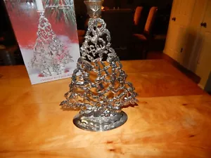 CHRISTMAS TREE CANDLE HOLDER HOLIDAY COLLECTION BY GODINGER - BELLS DRUM TOYS - Picture 1 of 6