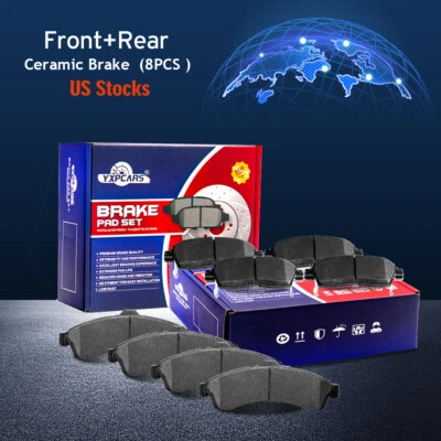 Pastillas de freno delanteras y traseras de cerámica para Chevrolet Trailblazer EXT 2002-2005 Foto 1 de 4