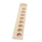 Wooden Essential Oil Tray Handmade Natural Wood Display Rack For 9 Pcs Bottles
