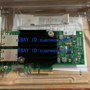DELL X550-T2 Intel 2-port 10Gb Ethernet Converged PCIe Network Adapter - Picture 1 of 4
