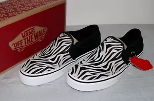 Vans Asher Metallic Zebra Slip On Z'S Canvas Schuhe Boots Sneaker 39 - Bild 1 von 11