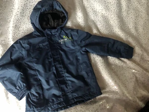 Boys Hooded Waterproof Jacket Navy Age 4- 6 Years - Picture 1 of 3
