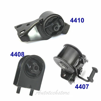 3PCS Set Engine Motor & Trans Mount For Mazda MPV 2.5L 3.0L 4407 4408 4410 - Image 1 of 4