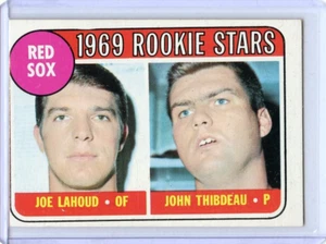 1969 Topps Rookie Stars Joe Lahoud/ Thibdeau Boston Red Sox #189 ⭐️💥🎯 VGEX+ - Picture 1 of 2