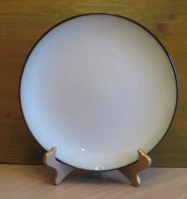 🆕 Gibson Honora Everyday Replacement Dinnerware Dinner Salad Plate Bowl Black🆕 - Image 1 of 2