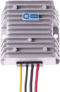 SMAKN® Waterproof DC/DC Converter 12V (10-30V) Step UP to 48V/4A 192W Grey - Picture 1 of 7