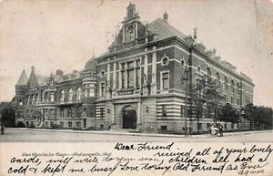 Postcard ~ Indianapolis, Indiana, Das Deutsche Haus - 1906 - Picture 1 of 2