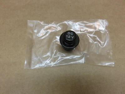 NEW OEM 89-98 NISSAN 240SX S13 S14 cigarette lighter 12V NON SMOKING cap cover - Image 1 of 2
