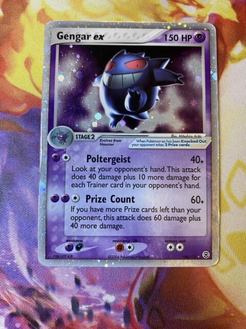 Mavin  Gengar ex 108/112 - Pokemon TCG ex Fire Red & Leaf Green