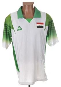 IRAQ 2008/2009 HOME FOOTBALL SHIRT PEAK SPORT SIZE L ADULT - Picture 1 of 7