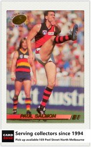 1994 Select AFL Trading Card Series Gold Card -G8: Paul Salmon ( Essendon)