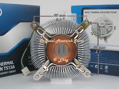 Core i7-5820K i7-5930K CPU Cooler Heatsink Fan -for Intel Socket LGA2011 - New - Image 1 of 4