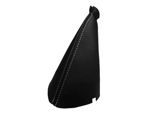 CHEVROLET LACETTI (2005-2012) Soufflet Levier De Frein Cuir - Couture Blanc - Picture 1 of 1
