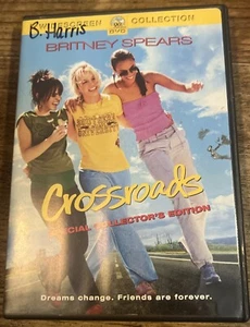 Crossroads (DVD) 2002 Britney Spears (Official Paramount) Yellow Case RARE! - Picture 1 of 3