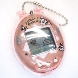 Tamagotchi Angel Tenshitchi Pearl Pink ver w/ Pink Case Virtual Pet In Stock