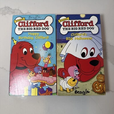 Clifford The Big Red Dog VHS LOT of 2 - Excellent Condition! - Image 1 of 2