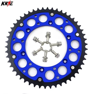 52T CNC Rear Chain Sprocket For YAMAHA YZ125 YZ250 YZ250F YZ450F WR250F WR450F - Picture 1 of 12