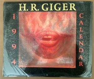 H.R. Giger 1994 Calendar--New in shrink wrap - Picture 1 of 2