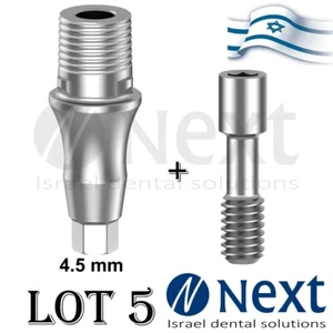 Lotx5 Base en T CAD/CAM Digital Neo GM Dent Grand Morse Straumann Ajuste Hexagonal 4,5 mm - Imagen 1 de 3