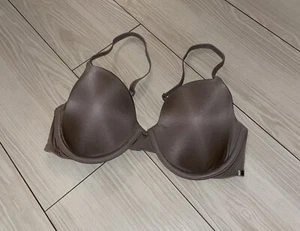 Calvin Klein F3167 Perfectly Fit T-Shirt Bra Lined Underwire Womens 32C Brown - Picture 1 of 6