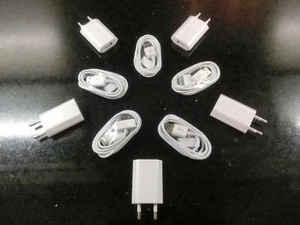 5x Netzstecker Samsung Galaxy Tab Note 10.1 GT-P5100 & 5x USB2.0 Ladekabel NEU - Bild 1 von 4