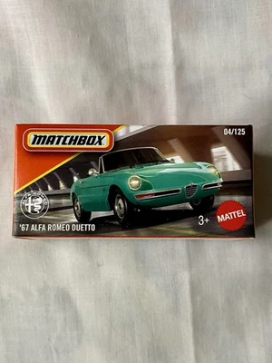 2026 MATCHBOX #4 - 1967 Alfa Romeo Duetto / Spider (Blue - Power Grab) - Image 1 of 4