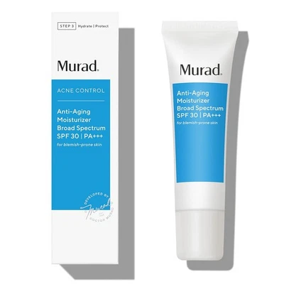 New Murad Acne Control Anti-Aging Moisturizer SPF 30 1.7oz/50 mL Exp.07/27 - Image 1 of 2