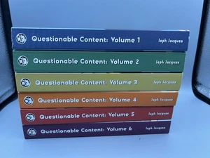 Questionable Content Vol. 1-6 By Jeph Jacques Paperback  TopatoCo Lot of 6 - Picture 1 of 3
