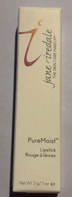 Jane Iredale PureMoist Lipstick 3g/.1oz. New In Box; Various Shades You Pick! - Image 1 of 2