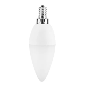 3W Multi Color Changing LED Candle Light Bulb AC85-265V With Remote - Bild 1 von 17