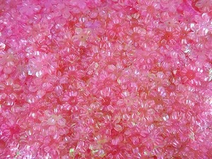 Sequins Flowers 13mm Pink AB 25g Clothing Jewellery Costume Dance - Picture 1 of 2